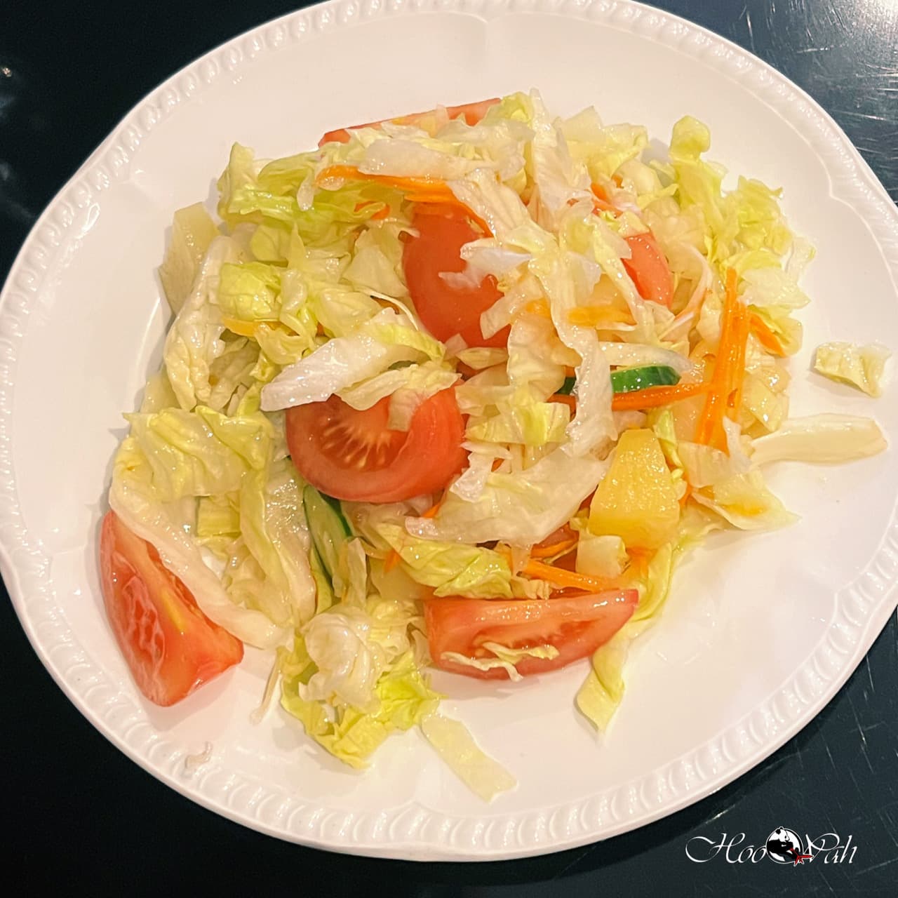 Salade met Thaise citroendressing
